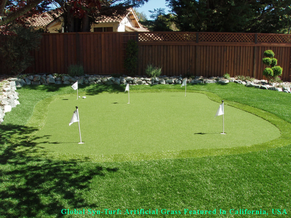 Grass Turf Kihei, Hawaii Diy Putting Green, Backyard Landscaping