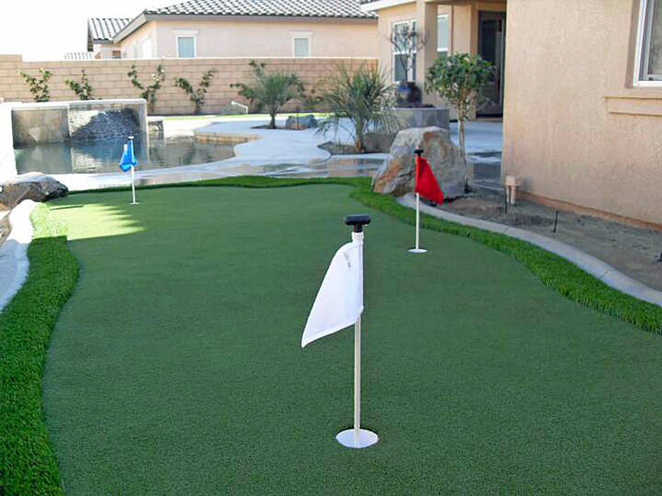 Synthetic Grass Cost Poipu Hawaii Putting Green Flags Backyard
