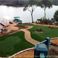 Faux Grass Ewa Gentry, Hawaii Putting Green Carpet, Backyard Makeover