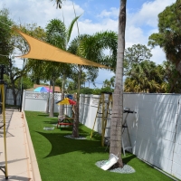 Grass Installation Mountain View, Hawaii Dog Pound, Commercial Landscape