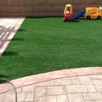 Synthetic Grass Paia, Hawaii Backyard Playground, Pavers