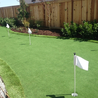 Artificial Turf Installation Hickam Housing, Hawaii How To Build A Putting Green, Backyard Makeover
