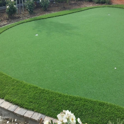 Artificial Turf Kapaau, Hawaii Putting Green Flags, Backyard