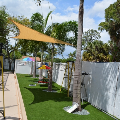 Grass Installation Mountain View, Hawaii Dog Pound, Commercial Landscape