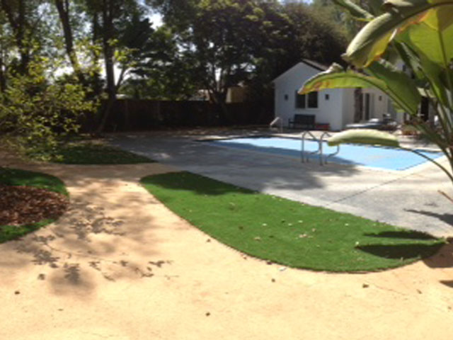 Green Lawn Princeville, Hawaii Backyard Deck Ideas, Backyard Pool
