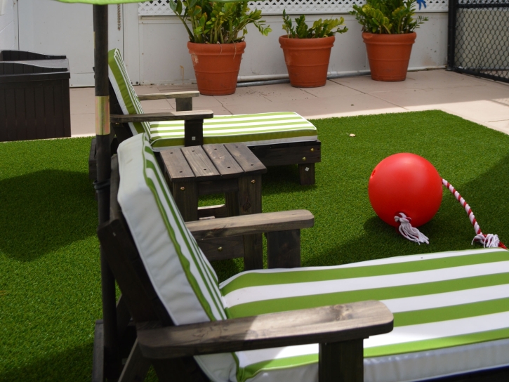 Plastic Grass Waimea, Hawaii Gardeners, Roof Top