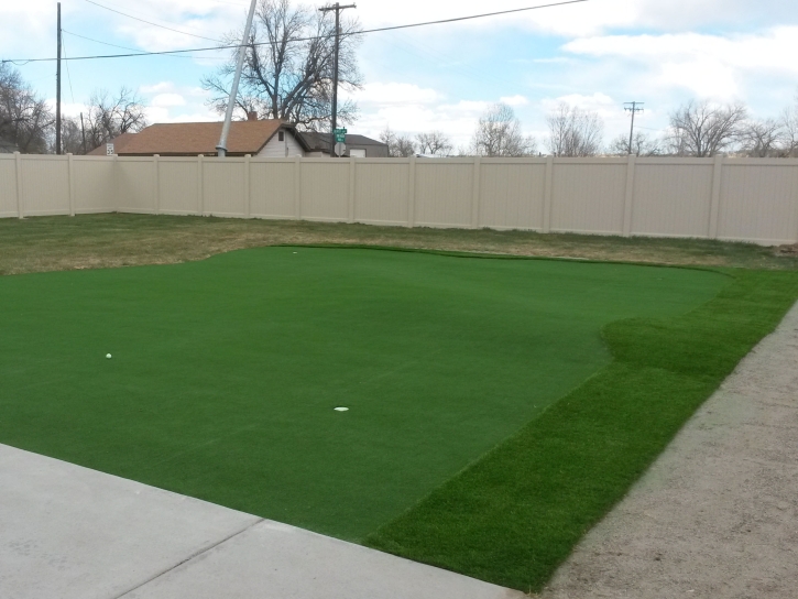 Synthetic Turf Kalaheo, Hawaii Outdoor Putting Green, Backyard Landscape Ideas